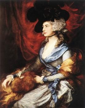 托馬斯 庚斯博羅 Mrs Sarah Siddons